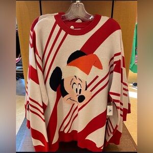 NWT PLUS SIZE 1XL Minnie Mouse Holiday Sweater